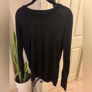 lululemon open back sweater